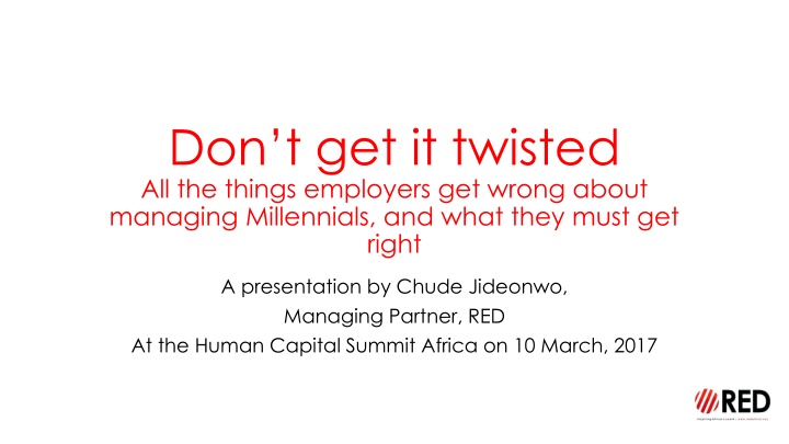Managing Millennials: What Employers Must Get Right