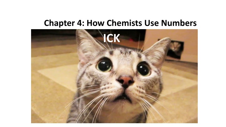 How Chemists Use Numbers in Science