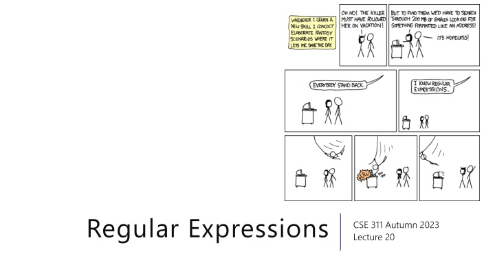 Regular Expressions