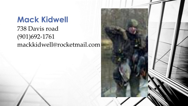 Mack Kidwell - Covington, TN Resident Profile