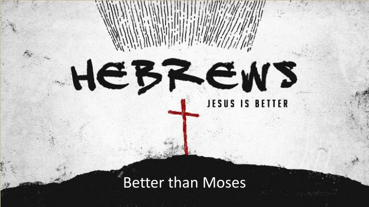 Consider Jesus, Apostle and High Priest