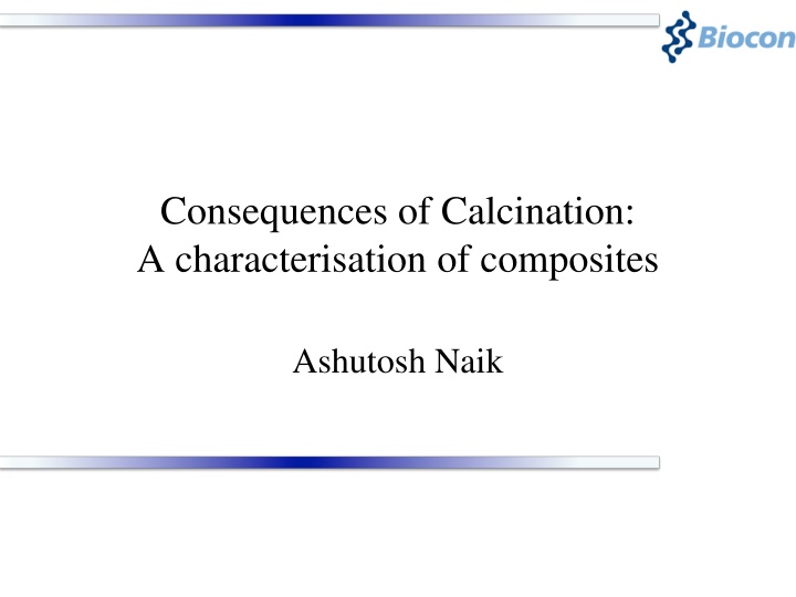 Consequences of Calcination on Composites Characterization