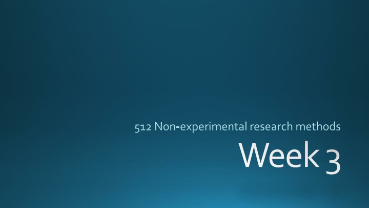 Non-Experimental Research Methods: Understanding Types & Techniques