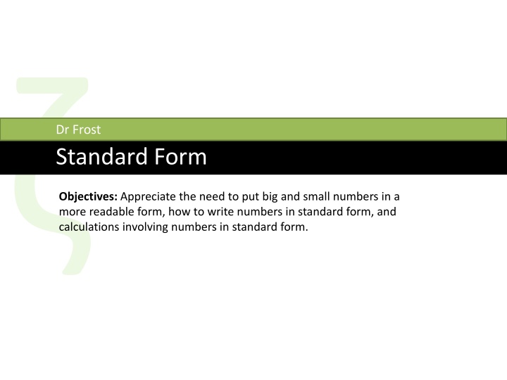 Mastering Standard Form in Mathematics