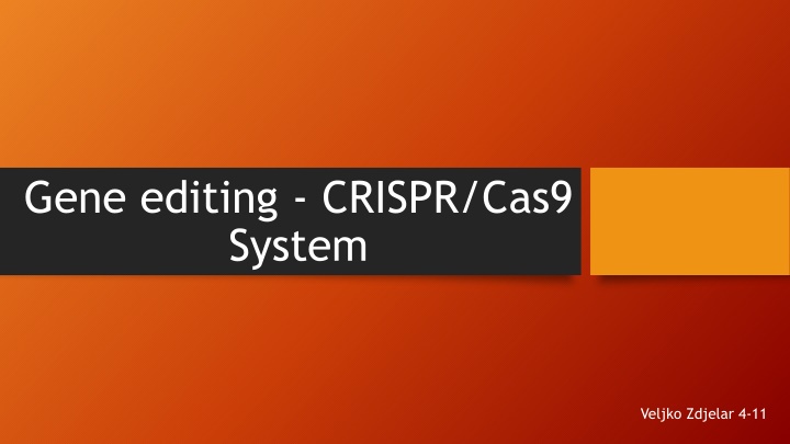 Evolution of Gene Editing: From Nature to CRISPR