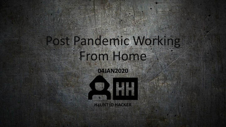 Post-Pandemic Working from Home Insights