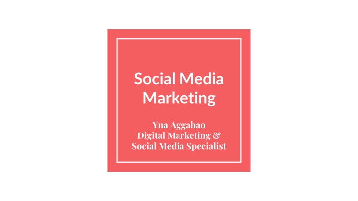 Social Media Marketing: Effective Strategies and Risks
