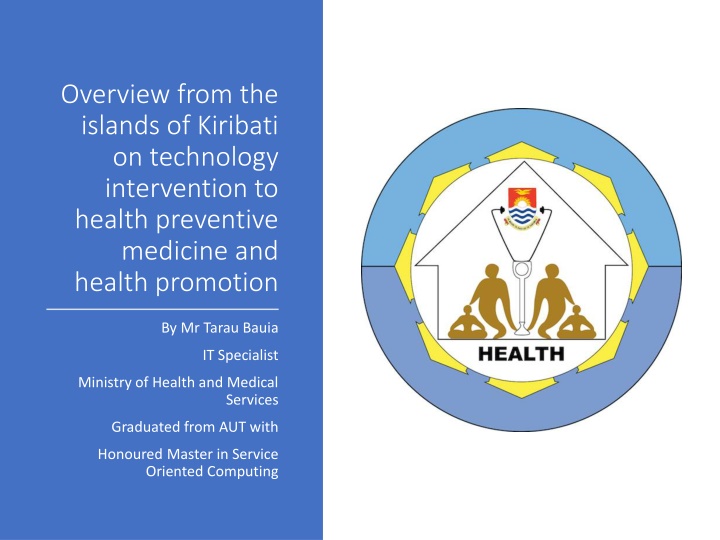Health Tech Initiatives in Kiribati