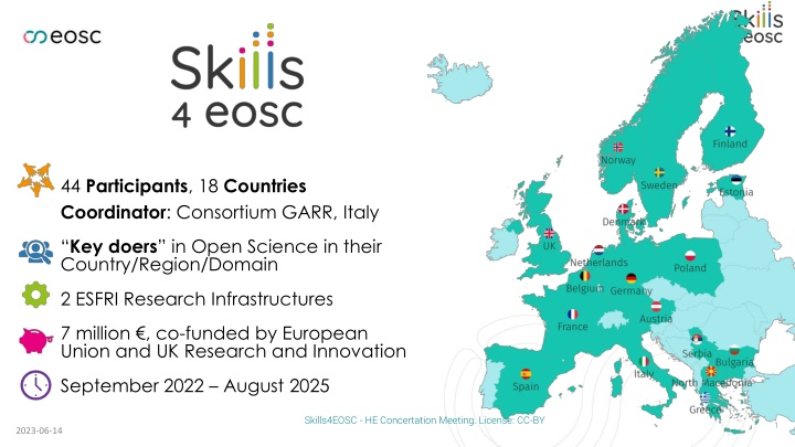 Skills4EOSC - HE Concertation Meeting