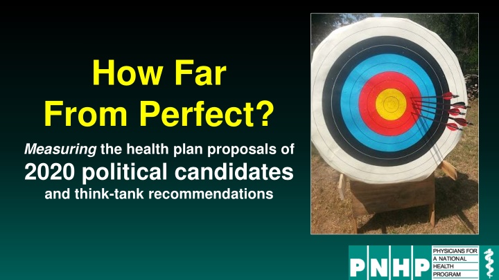 Measuring Health Plan Proposals: Candidates & Think-Tanks 2020