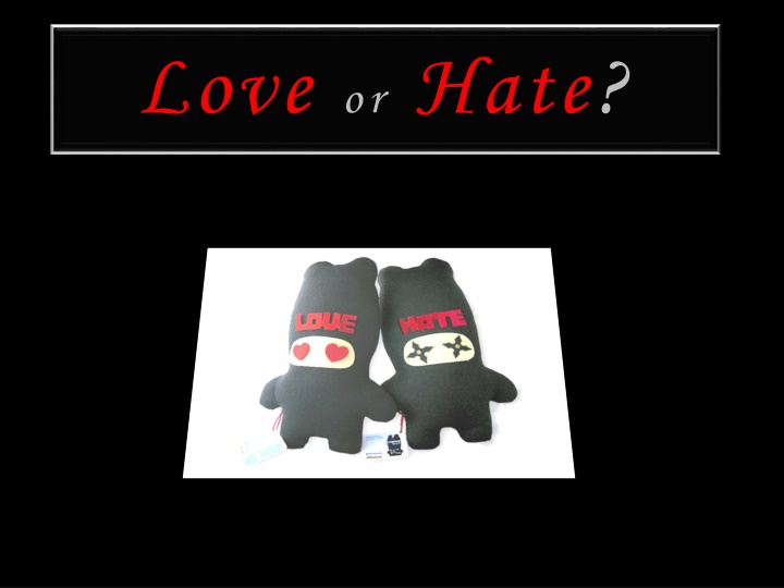 Love or Hate: Dependant Scenes and Relationships in Taming of the Shrew