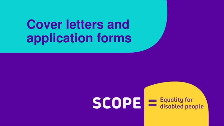 Mastering Cover Letters & Applications
