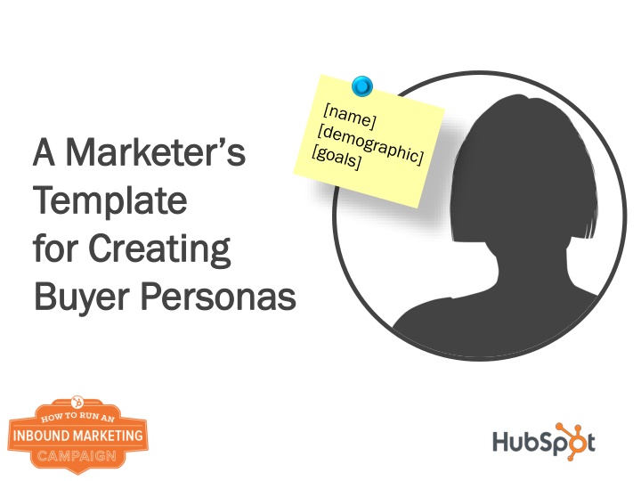 Creating Buyer Personas Template for Marketers