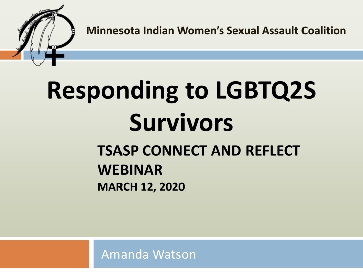 Supporting LGBTQ2S Survivors in Advocacy