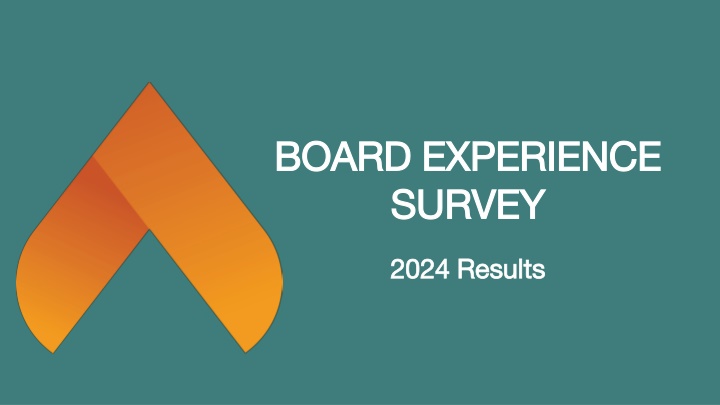 Board Experience Survey 2024 Results