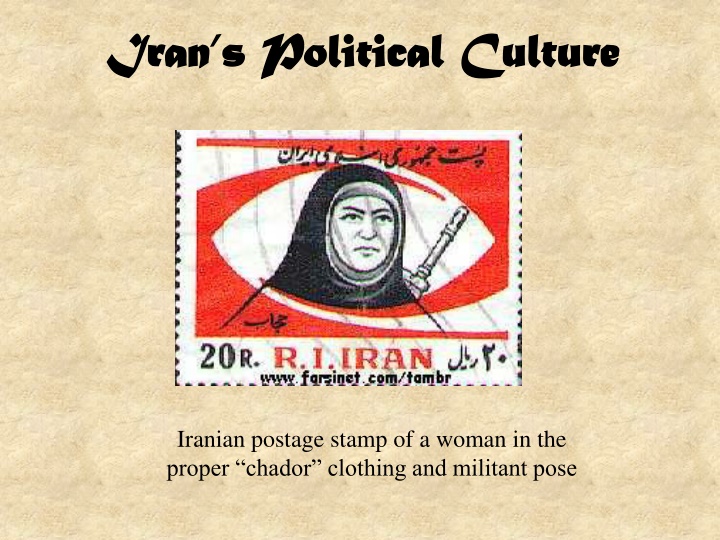 Iran’s Political Culture