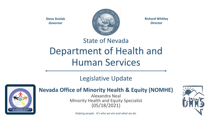 Legislative Updates on Health Equity Initiatives in Nevada