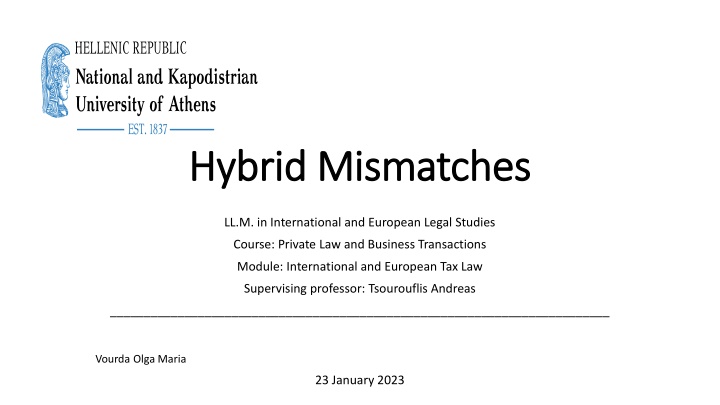 Hybrid Mismatches