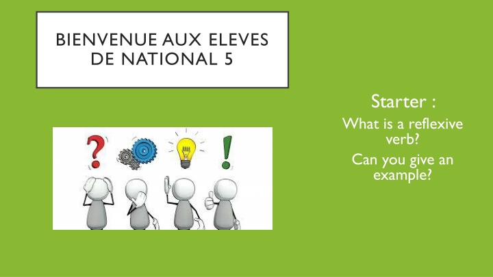 Reflexive Verbs in French Grammar