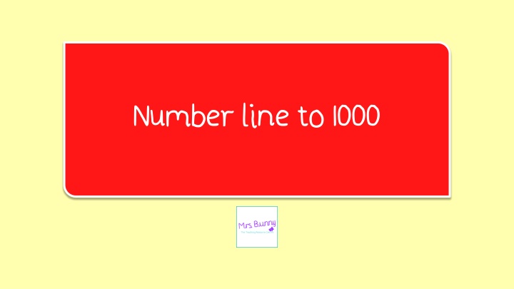 Number Line Exploration and Representation