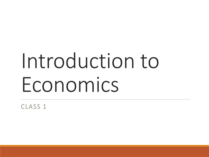 Introduction to Economics: Managing Society's Scarce Resources