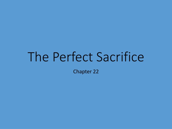 Examining the Concept of Sacrifice
