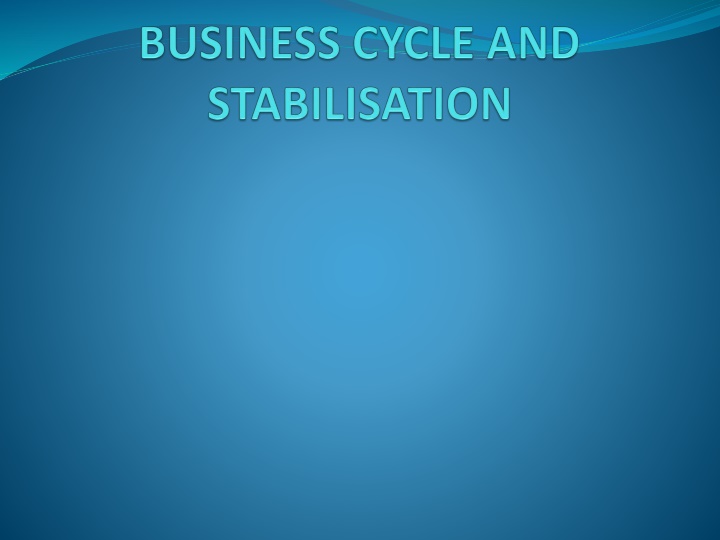 BUSINESS CYCLE
