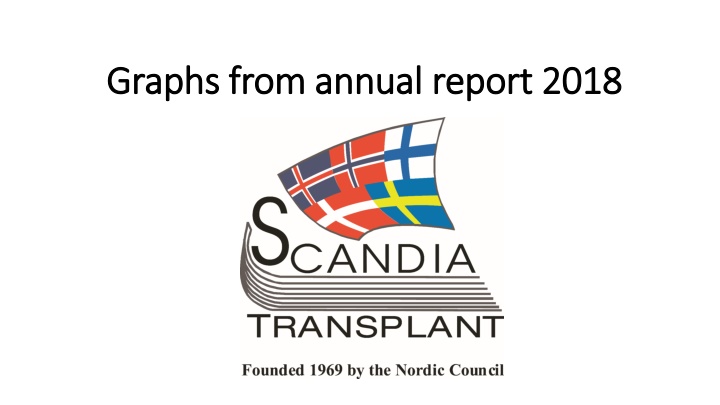 Organ Transplantation Trends in Scandiatransplant 2018