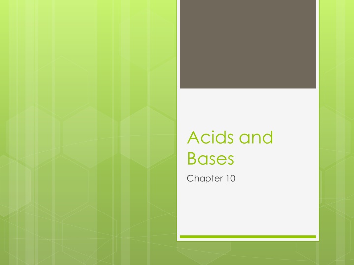 Acids and Bases