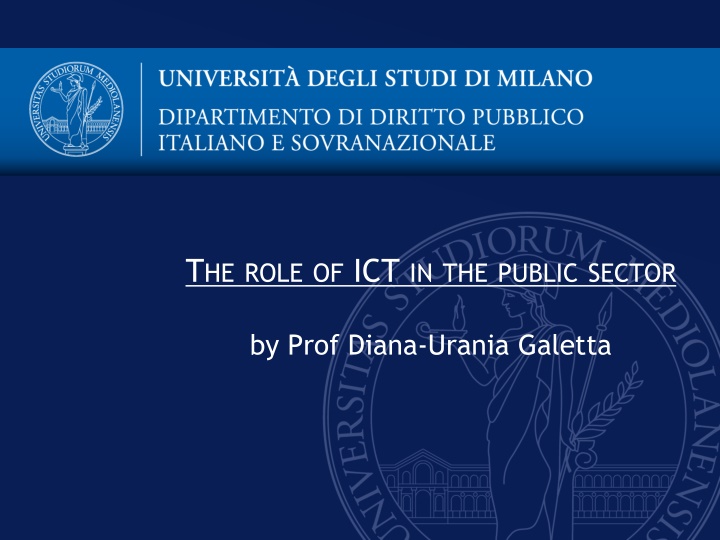 The Role of ICT in Public Administration Transition