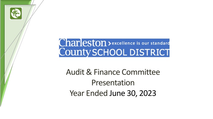 Audit & Finance Committee Presentation