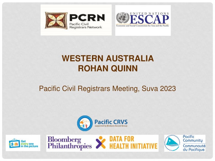WESTERN AUSTRALIA ROHAN QUINN