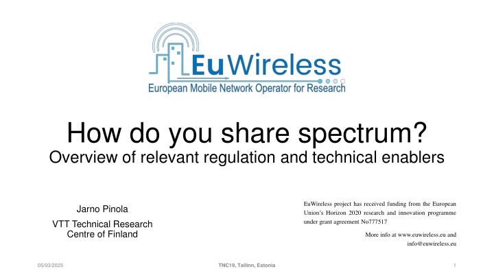 Spectrum Sharing Techniques Overview