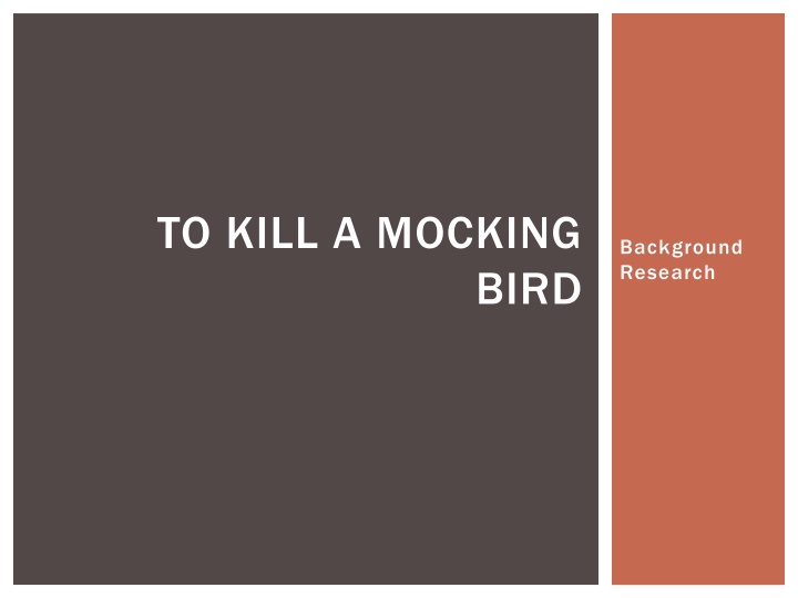 Uncovering Themes in To Kill a Mockingbird