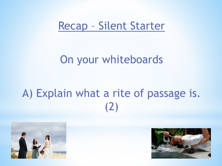 Importance of Rites of Passage in Modern Society