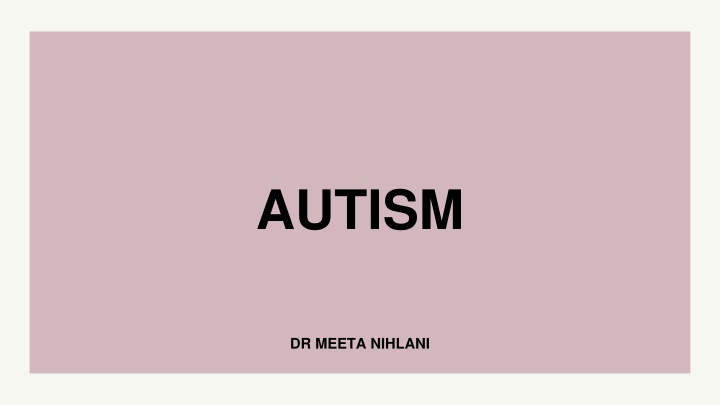 AUTISM