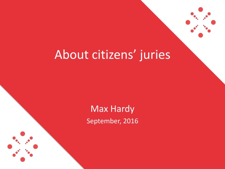 About citizens’ juries