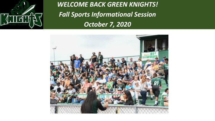 Mount Pleasant High School Fall Sports Information Session