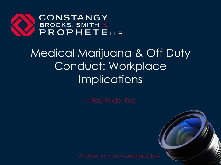 Workplace Implications of Medical Marijuana and Off-Duty Conduct