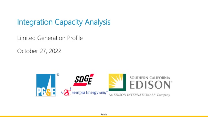 Integration Capacity Analysis
