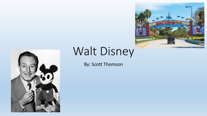 Walt Disney by Scott Thomson
