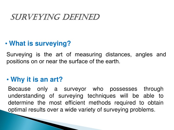 The Art of Surveying - Measuring Earth's Surface