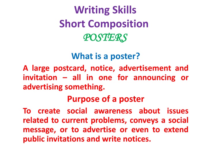 Mastering Poster Creation: Layout, Content, and Expression