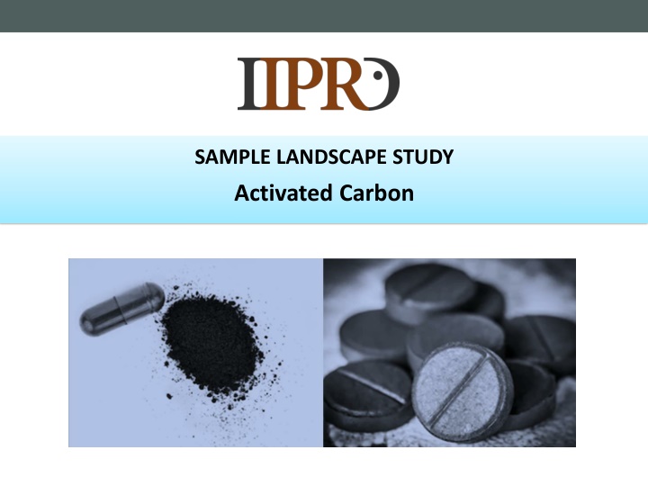 Activated Carbon Landscape Study