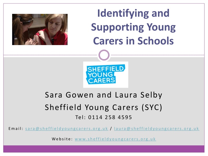 Supporting Young Carers in Schools: Identifying & Addressing Needs