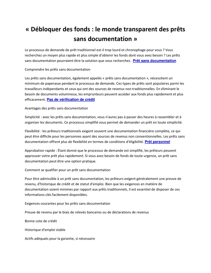 d bloquer des fonds le monde transparent n.w