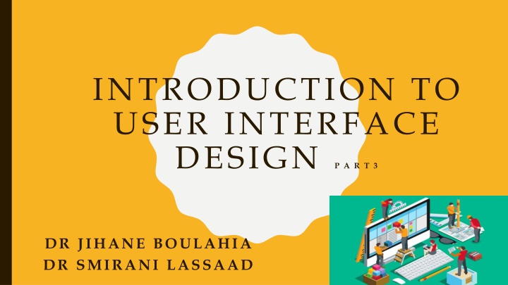User Interface Design Principles Overview
