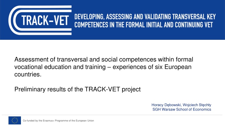 Assessment of Transversal and Social Competences in European VET