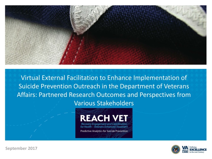 Enhancing Suicide Prevention Outreach in Veterans Affairs