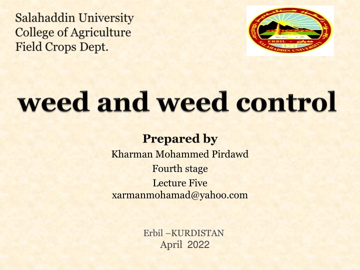 Essential Insights into Weed Indices for Effective Crop Management